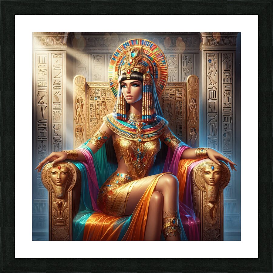 Queen Cleopatra 32 Picture Frame print