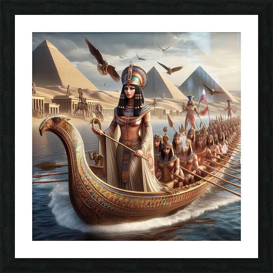 Queen Cleopatra 33 Picture Frame print
