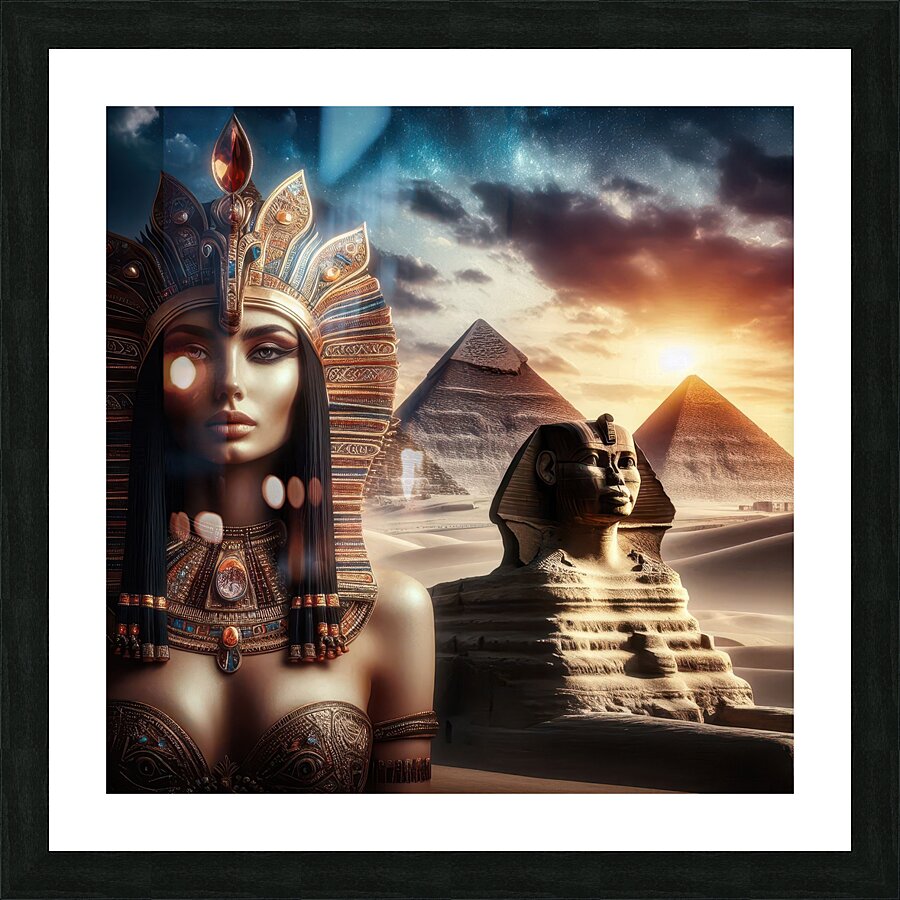 Queen Cleopatra 36 Picture Frame print