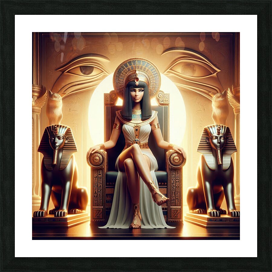 Queen Cleopatra 38 Picture Frame print
