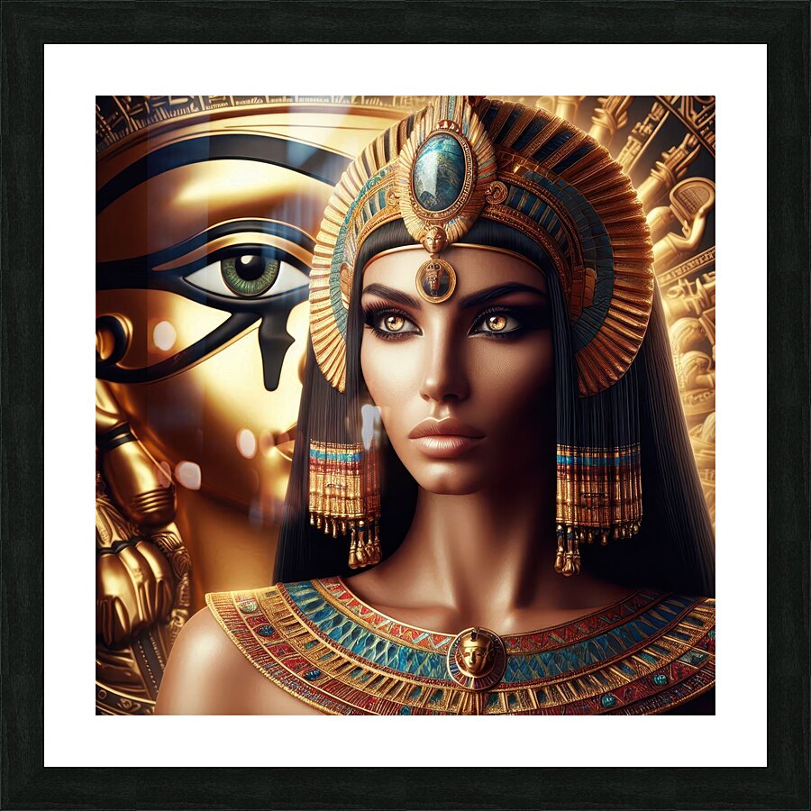 Queen Cleopatra 39 Picture Frame print