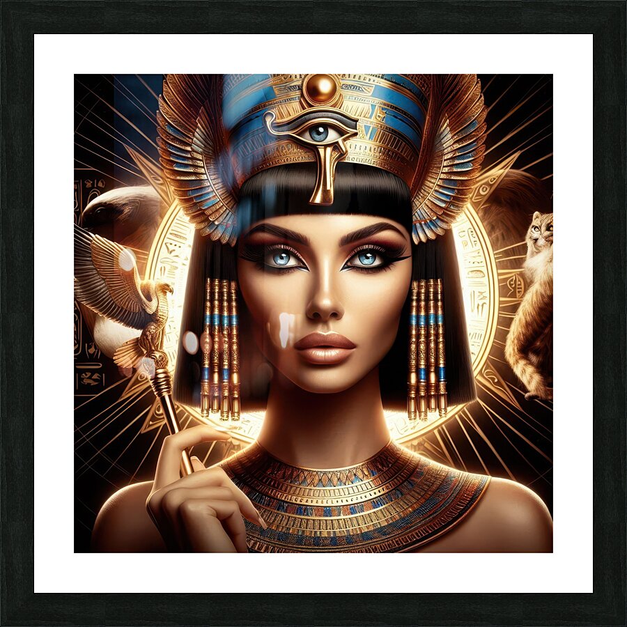 Queen Cleopatra 41 Picture Frame print
