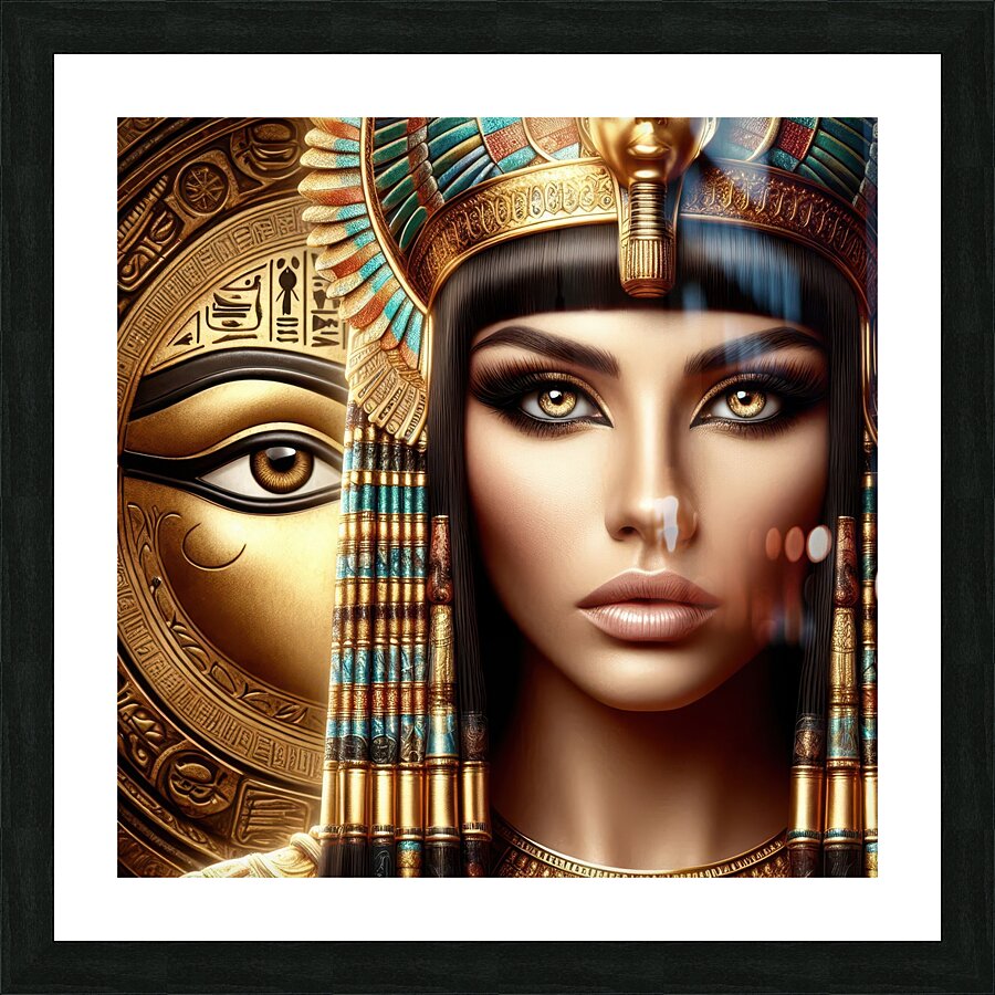 Queen Cleopatra 43 Picture Frame print