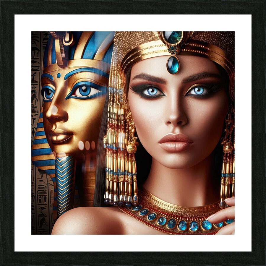 Queen Cleopatra 44 Picture Frame print