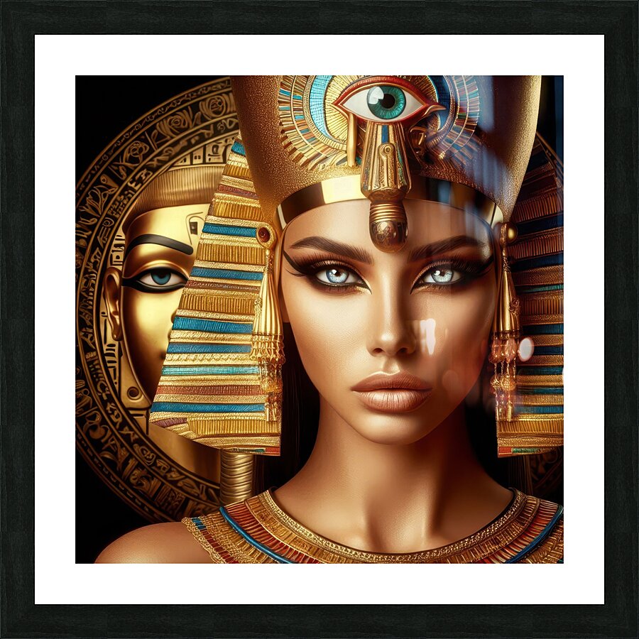 Queen Cleopatra 46 Picture Frame print