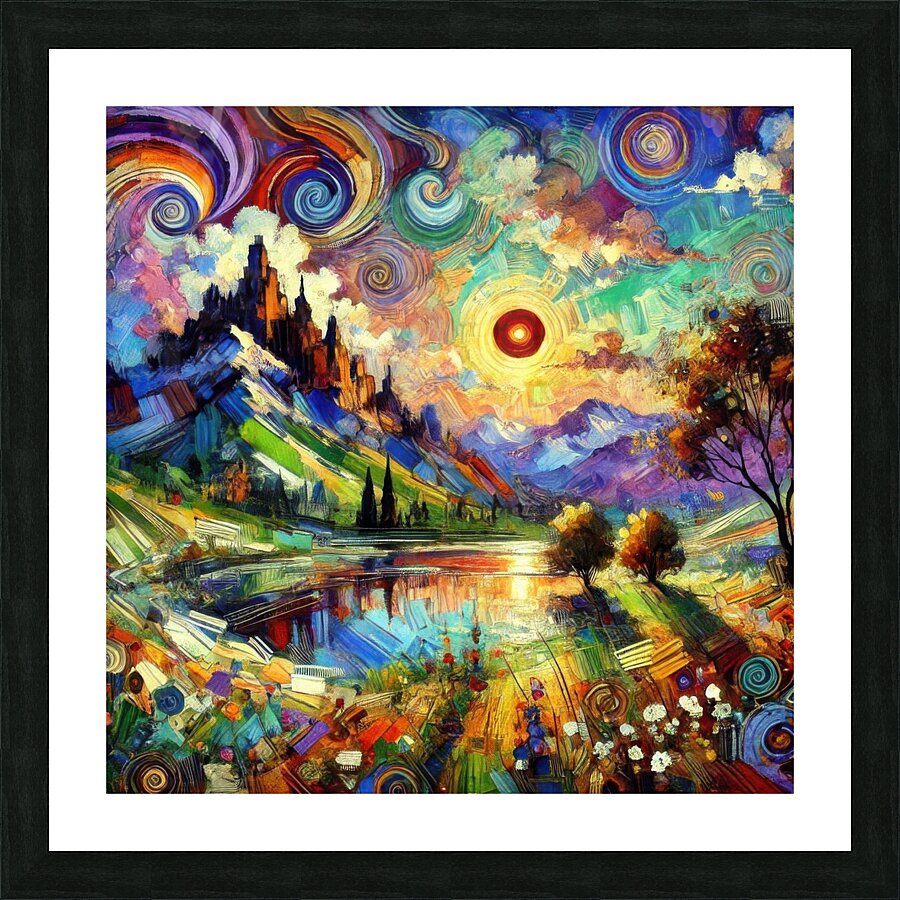 Art board 6 Picture Frame print
