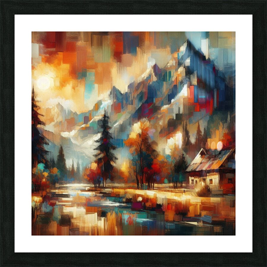 Art board 9 Picture Frame print