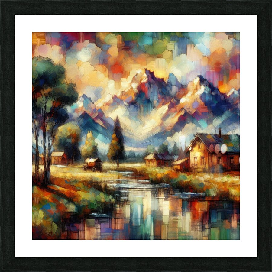 Art board 28 Picture Frame print