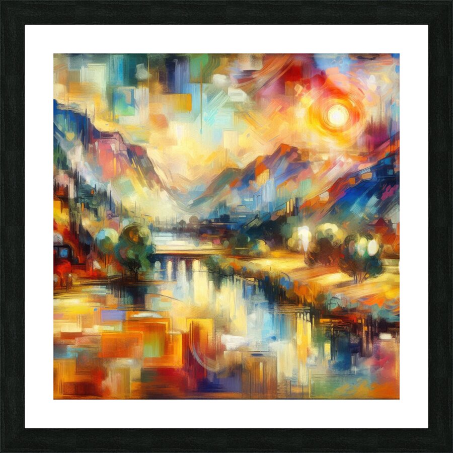 Art board 41 Picture Frame print