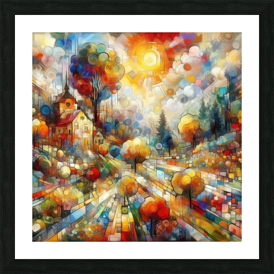 Art board 42 Picture Frame print