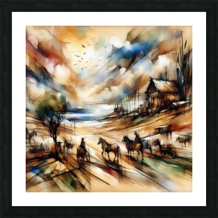 Art board 46 Picture Frame print