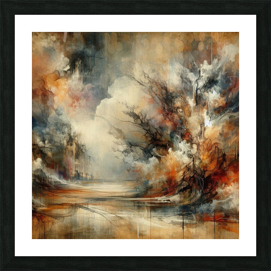 Art board 43 Picture Frame print
