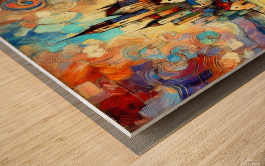 Art board 12 Wood print