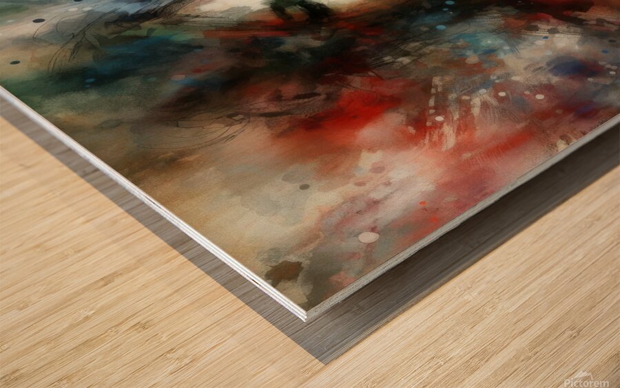 Art board 42 Wood print