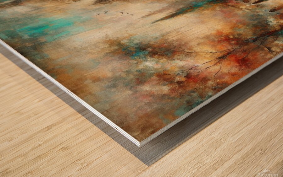 Art board 38 Wood print