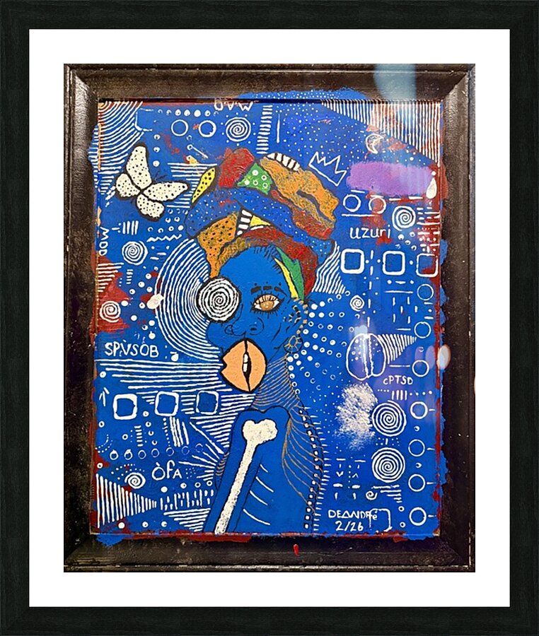.madam 1 Picture Frame print