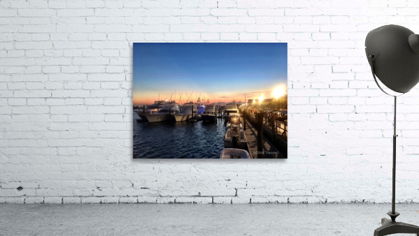 Beaufort NC sunset Wall Preview