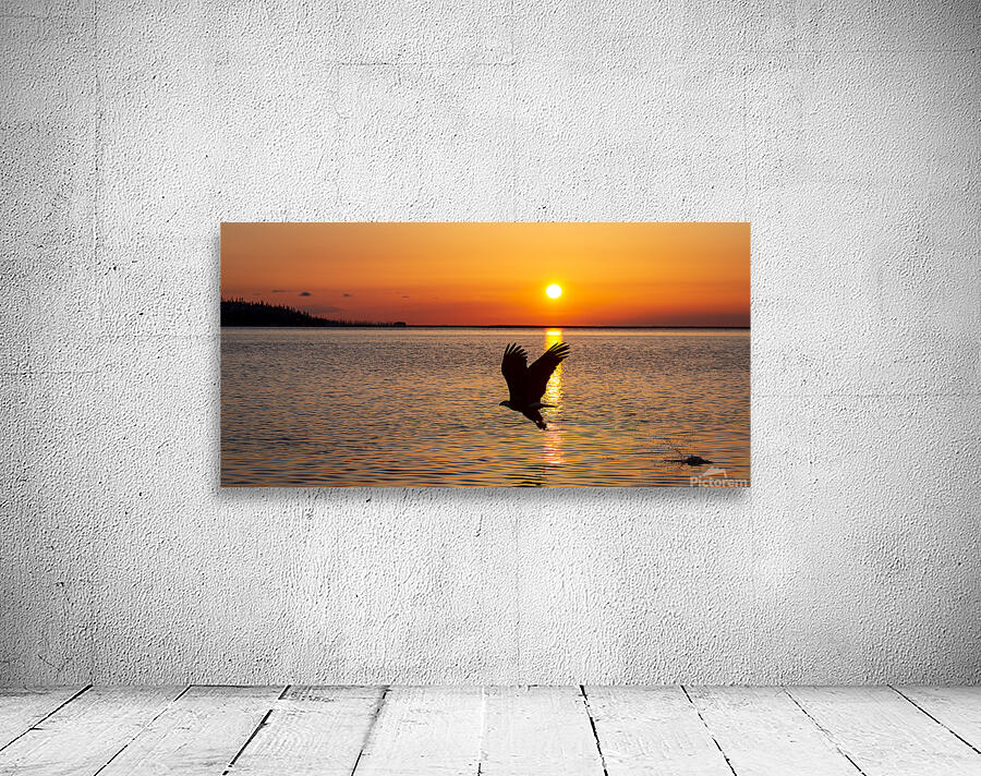 Sunset Hunter Wall Preview