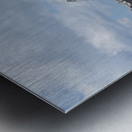 A Beautiful view of the suspension bridge over the Sea of ​​Marmara and the Bosphorus Strait Metal print