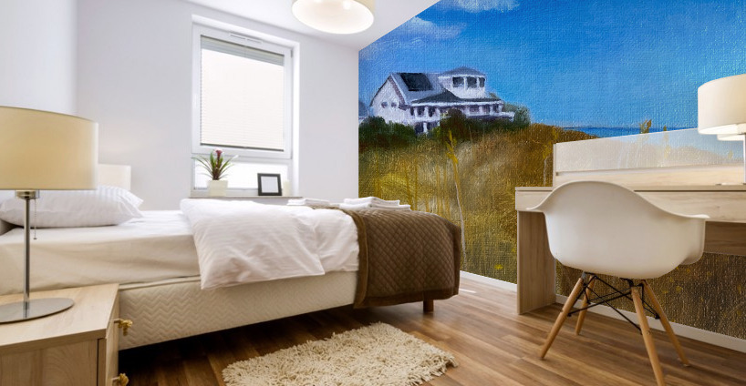 BeachHouse Mural print