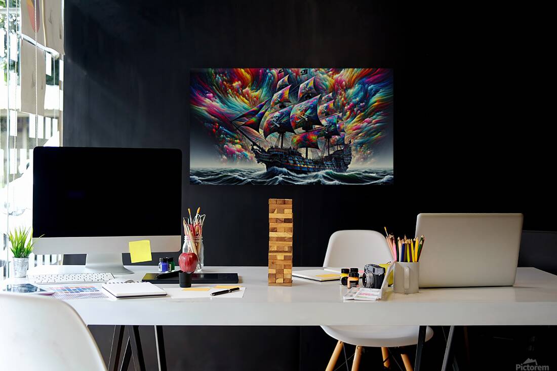 ship multicolor Reproduction