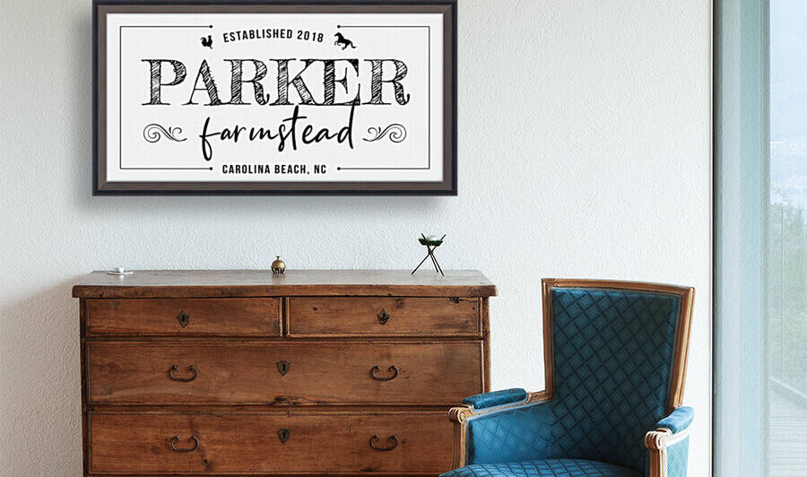 Your Family Farmstead - Personalize by Snowy Mountain Traders