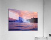 blue berg Acrylic Print