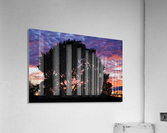 silhouetted aspen Acrylic Print