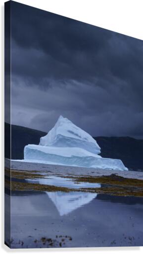 luminescent iceberg Canvas Print