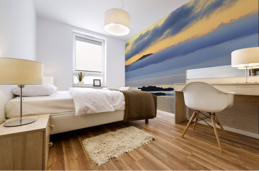 fog bank Mural print