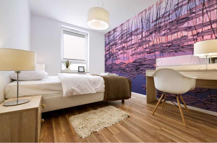 lilypads Mural print