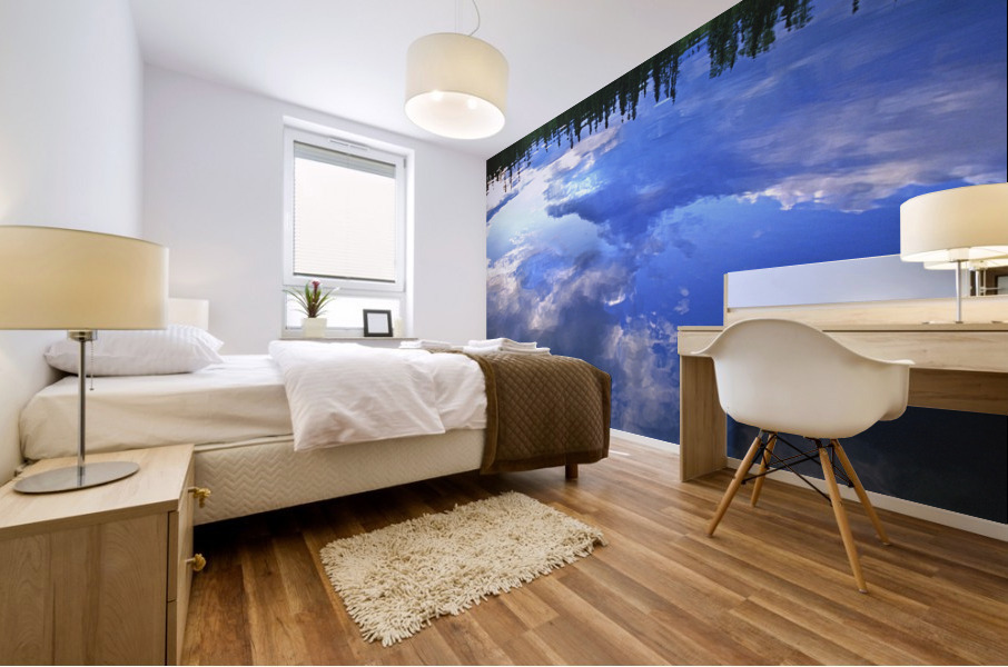 water colour Mural print