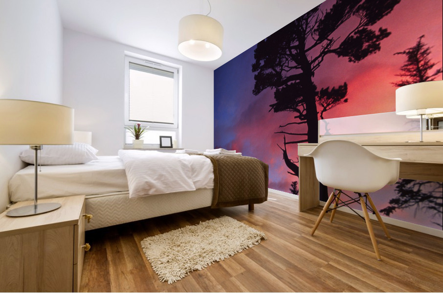white pine Mural print