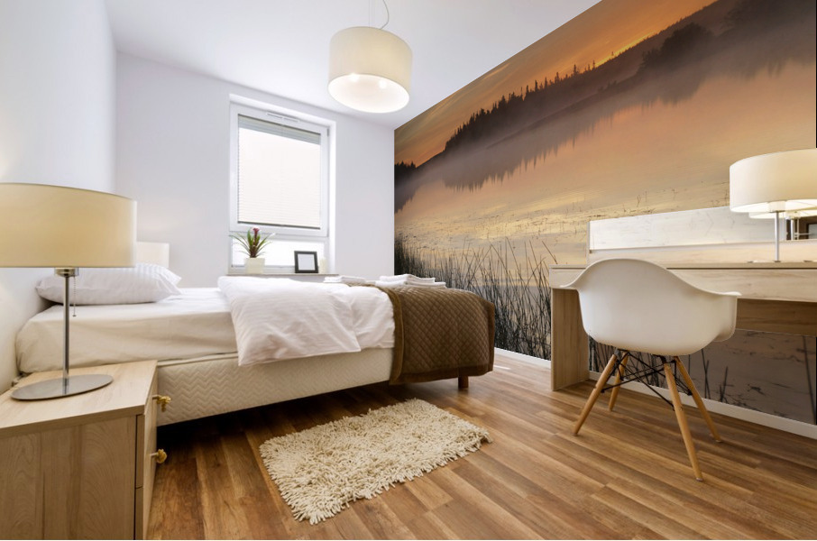 morning glow Mural print