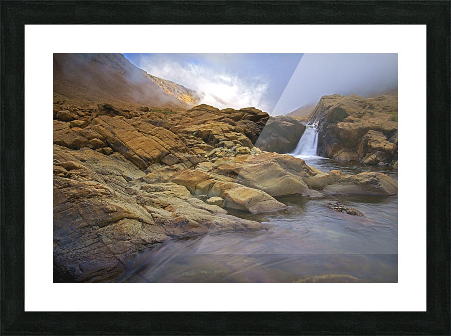 winterhouse brook Picture Frame print