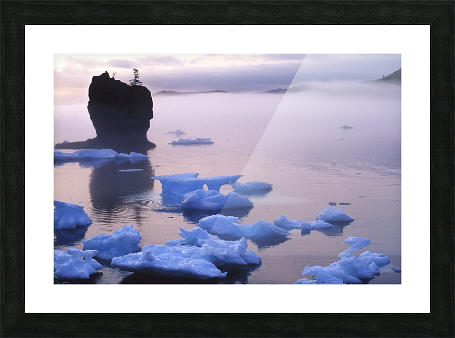blue dawn Picture Frame print