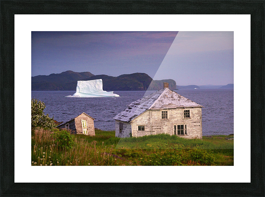 abandoned Picture Frame print