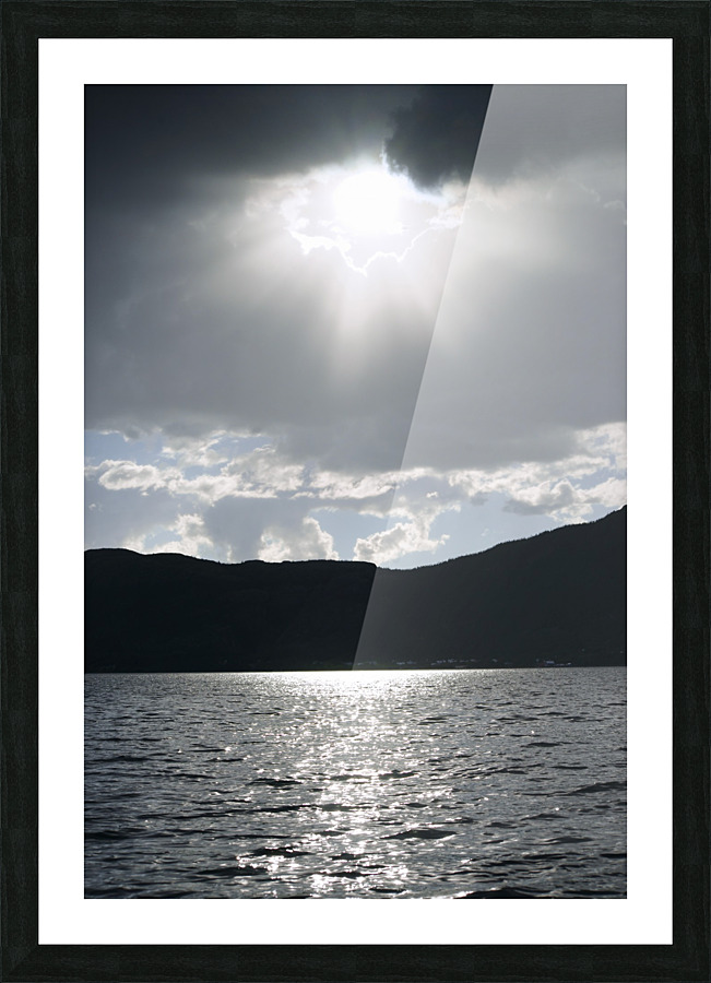 sunburst Picture Frame print