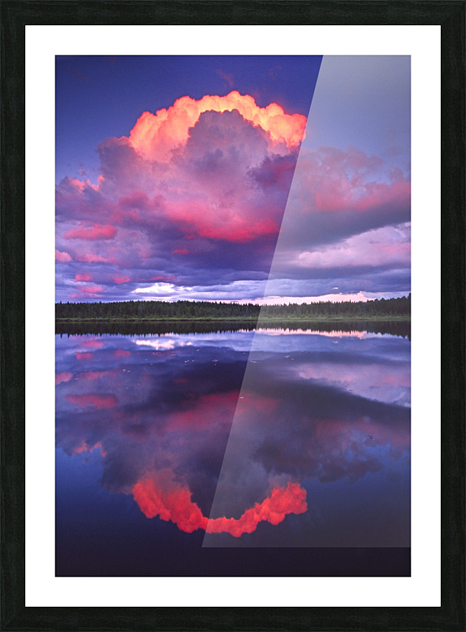cumulus Picture Frame print