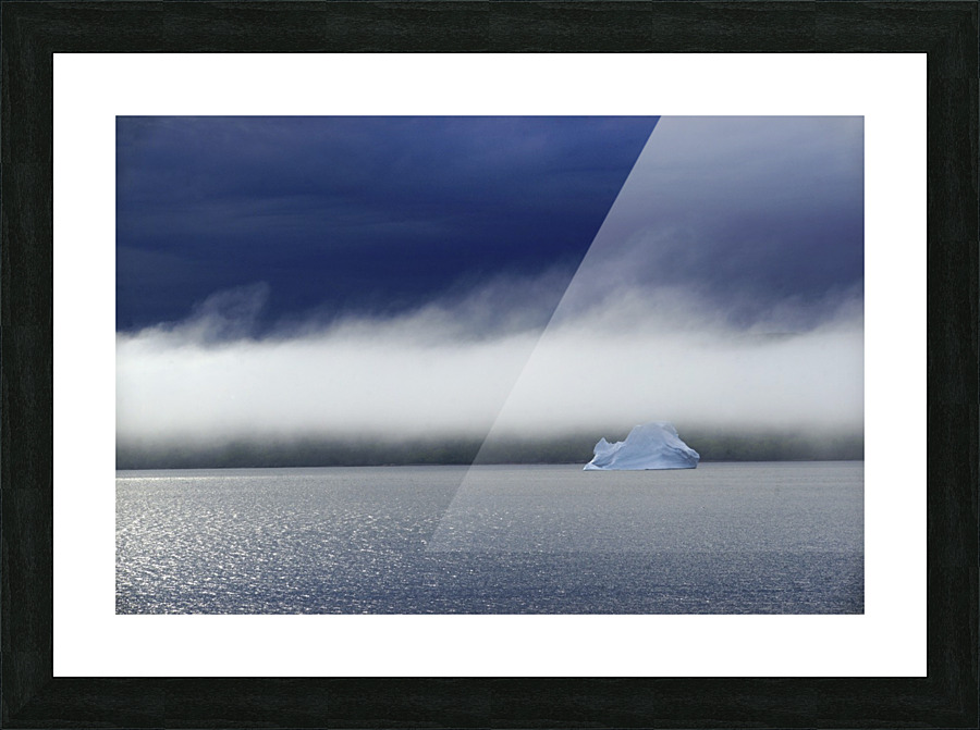 fog lifting Picture Frame print
