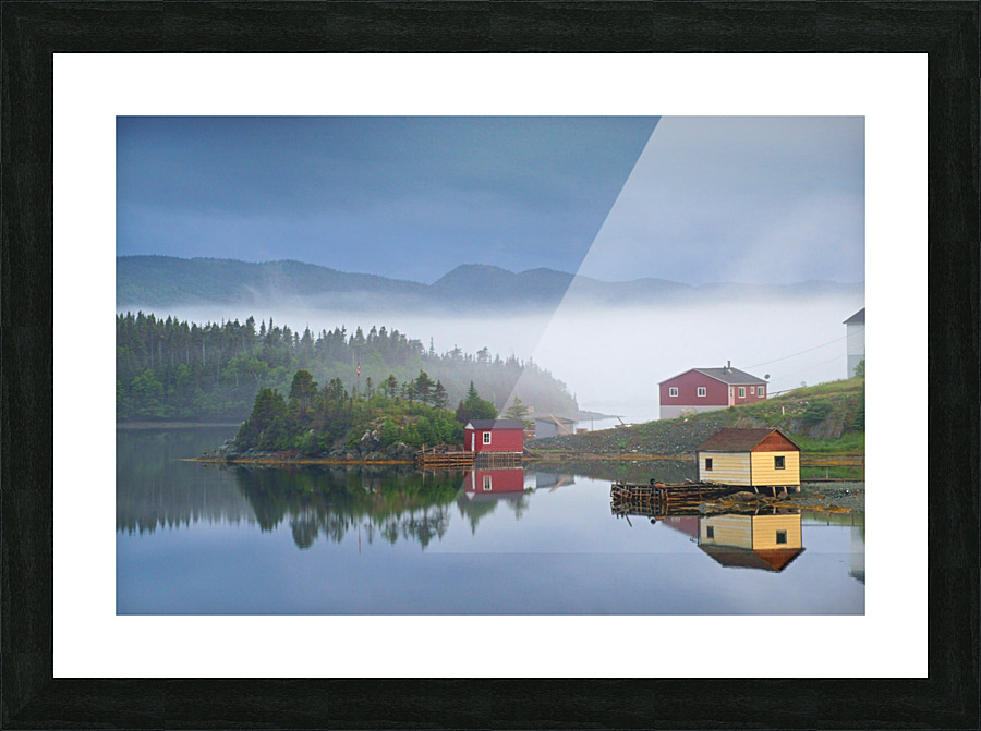 harrys harbour Picture Frame print