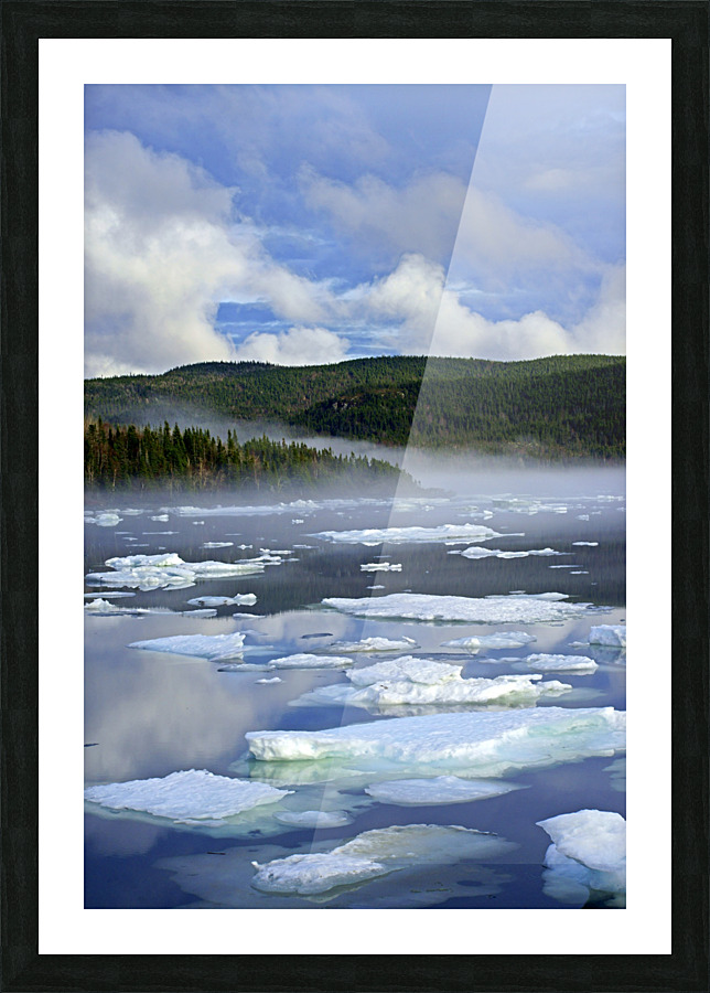 ice pans Picture Frame print