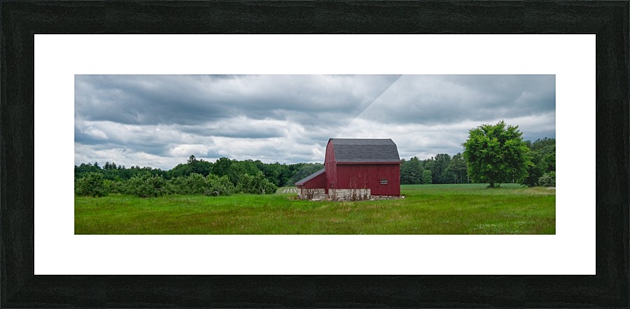 Federal Hill Barn Picture Frame print