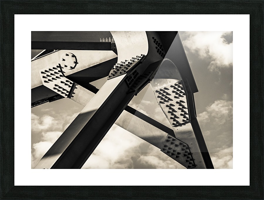 WW1 Memorial Bridge 2 Picture Frame print