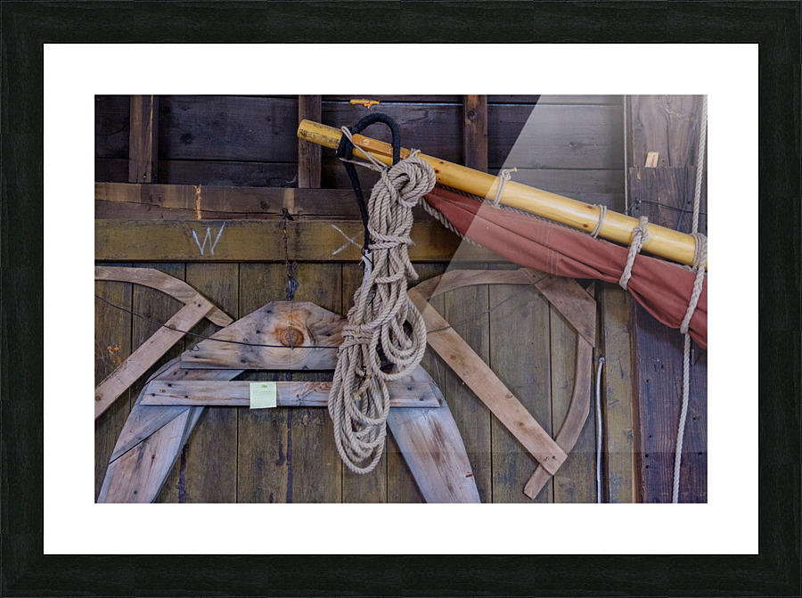 Maines First Ship 8 Picture Frame print