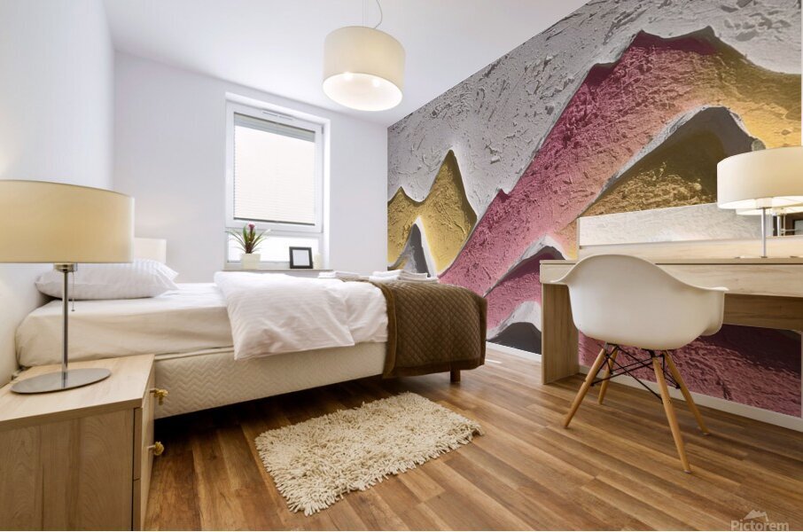 Abstract texture painting4 Mural print