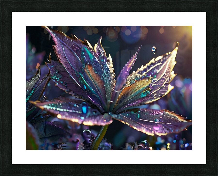 Leaf Picture Frame print