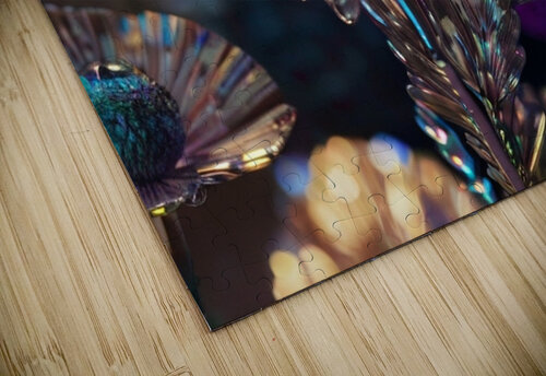 Iridescent flowers NorShop puzzle