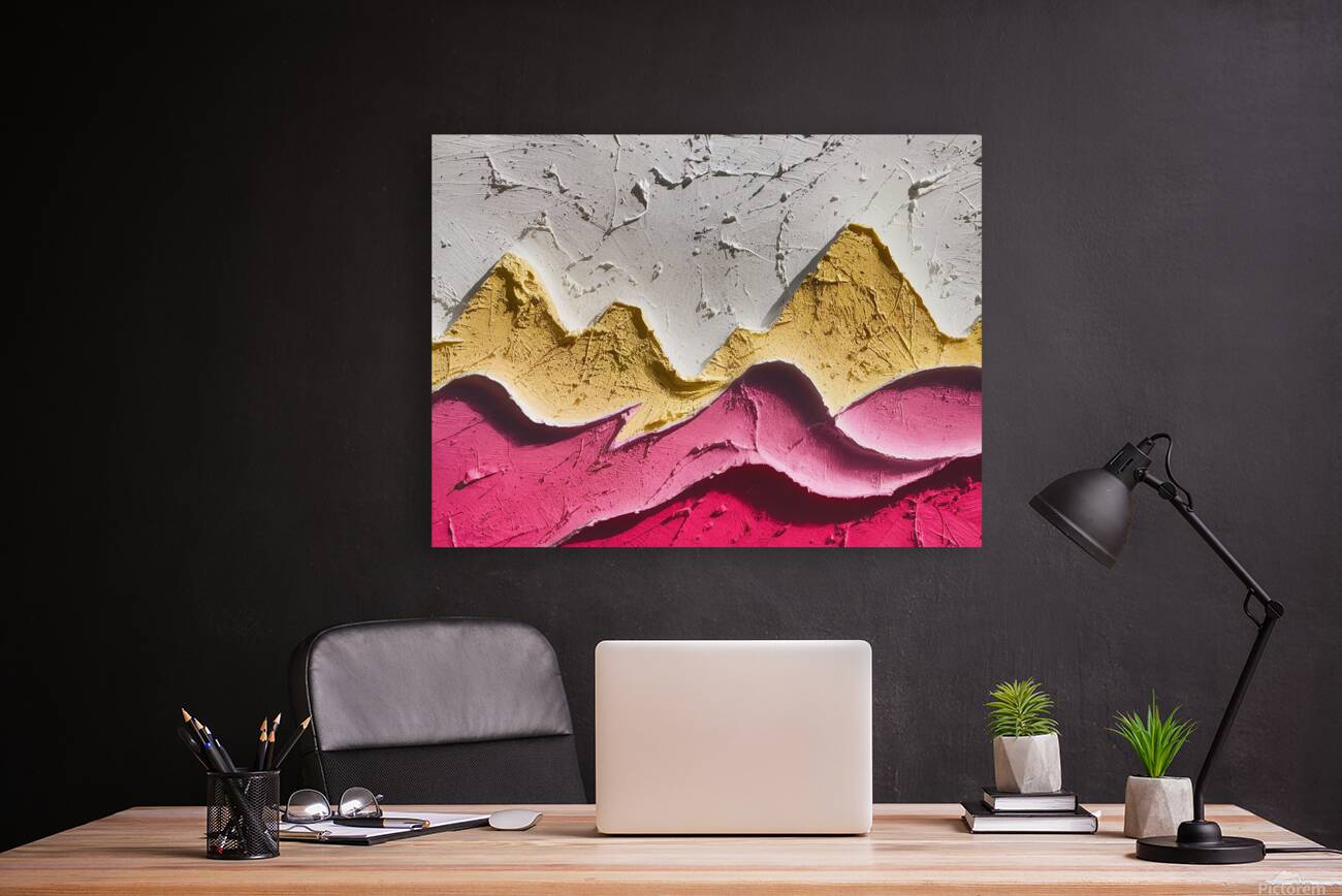 Abstract texture painting1 Reproduction