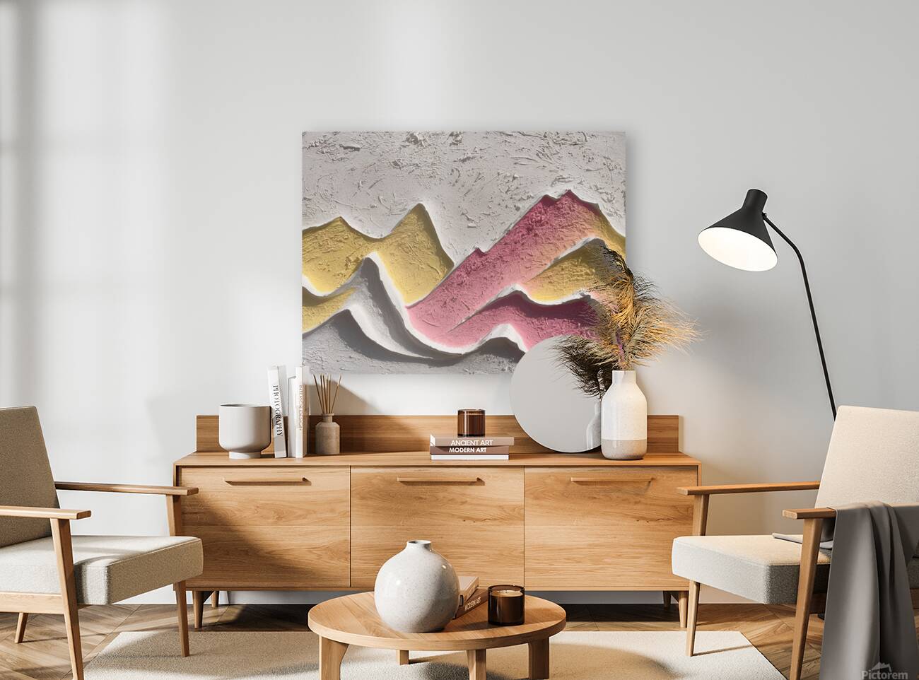 Abstract texture painting4 Reproduction